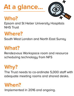 NFS Technology, How Rendezvous helped a major NHS Trust move to more agile working, NFS Technology